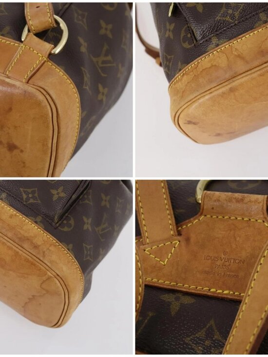 LOUIS VUITTON Monogram Montsouris MM Backpack M51136 LV Auth BA6279 main image 6